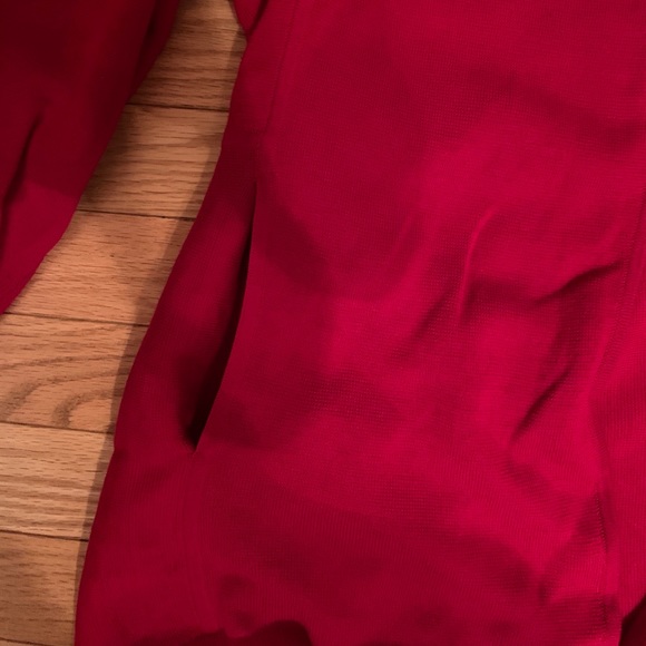 COPY - TALBOTS RED CARDIGAN - Picture 2 of 3